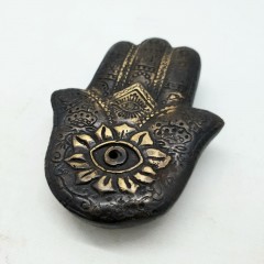 SMALL BRONZE HENNA INCESE BURNER 